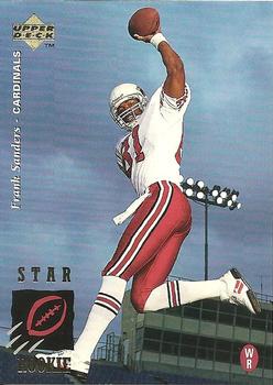 Frank Sanders Arizona Cardinals 1995 Upper Deck NFL Star Rookie #26